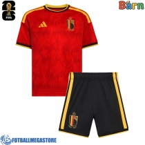 Fotballdrakt Barn Belgia Dodi Lukebakio #14 Hjemmedraktsett VM 2026 Kortermet (+ Korte bukser)